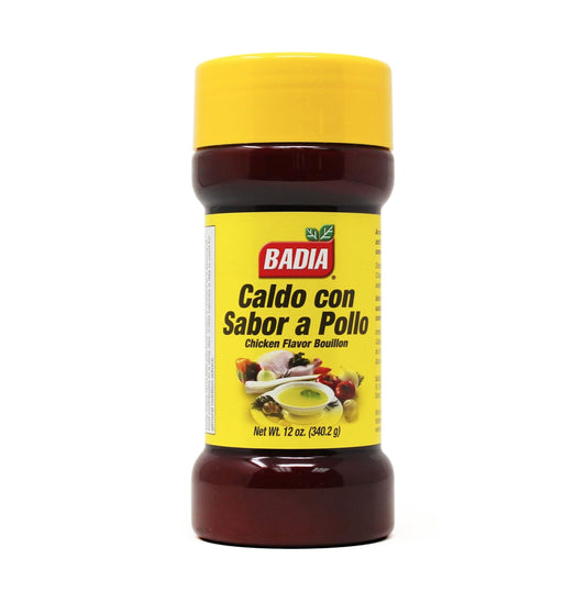 Badia Chicken Flavor Bouillon, 12 oz – Rich Natural Savory Seasoning for Soups, Rice, Stews & Marinades