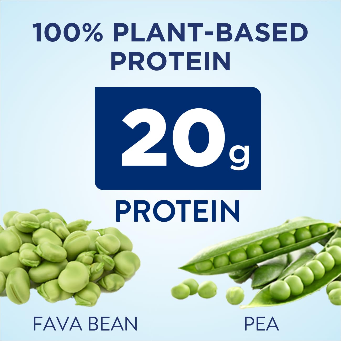 Ensure 100% Plant-Based Vegan Protein Nutrition Shakes with 20g Fava Bean and Pea Protein, Vanilla & Ensure Liquid Clear Nutrition Drink, 0g fat, 8g of protein, Blueberry Pomegranate, 10 Fl Oz