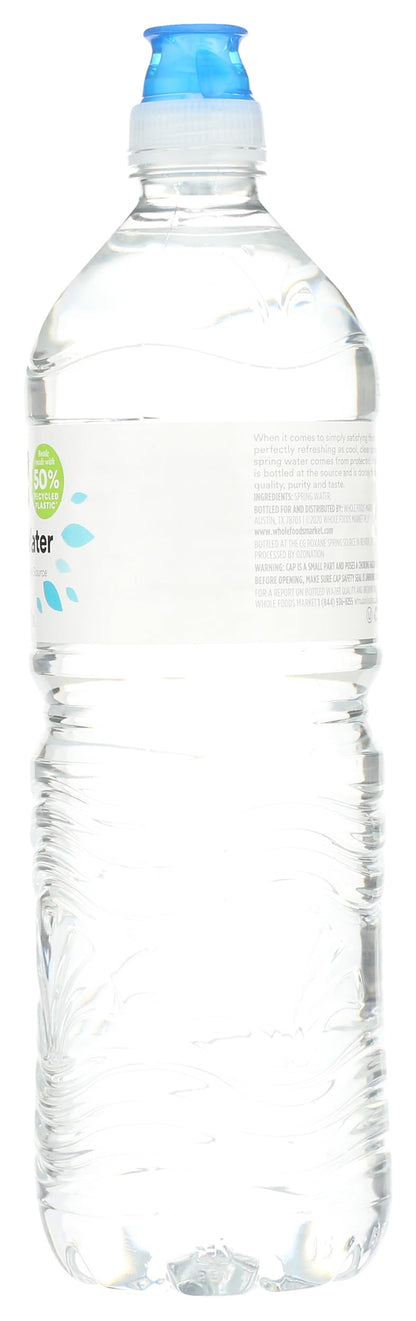 365 by Whole Foods Market, Spring Water, Sport Cap, 750 mL