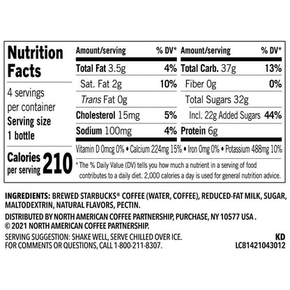 Starbucks Frappuccino Coffee Drink, Caramel, 9.5 oz (4 Pack)