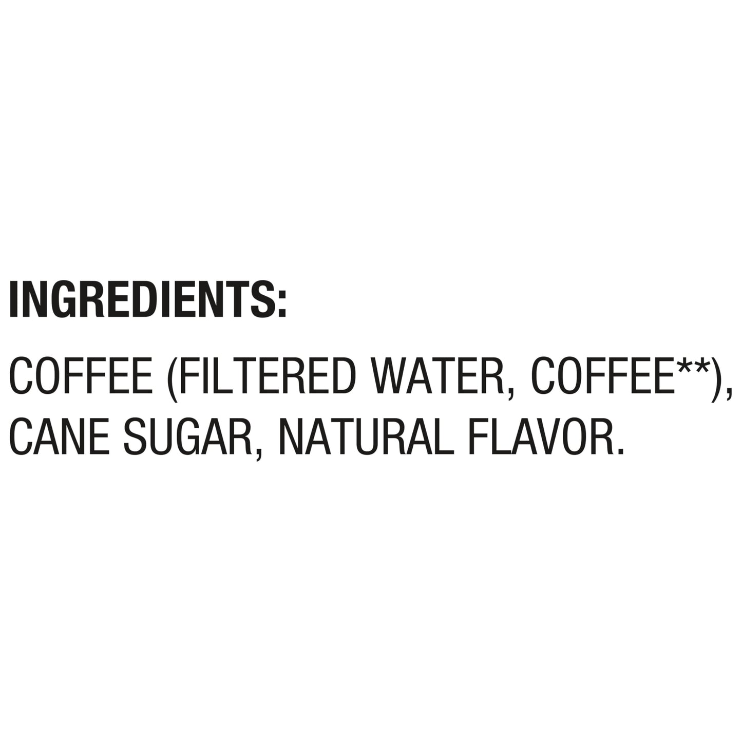 SToK Not Too Sweet Black Cold Brew Coffee, Ready to Drink Bottled Coffee, 48 fl oz