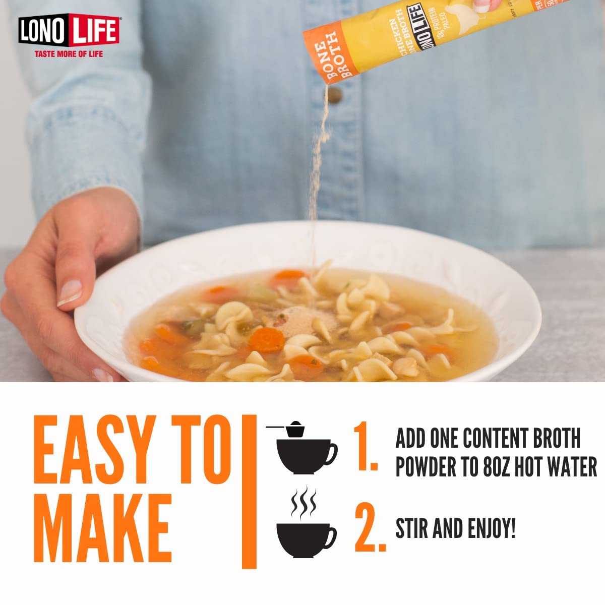Save on select Lonolife Low Sodium Broths