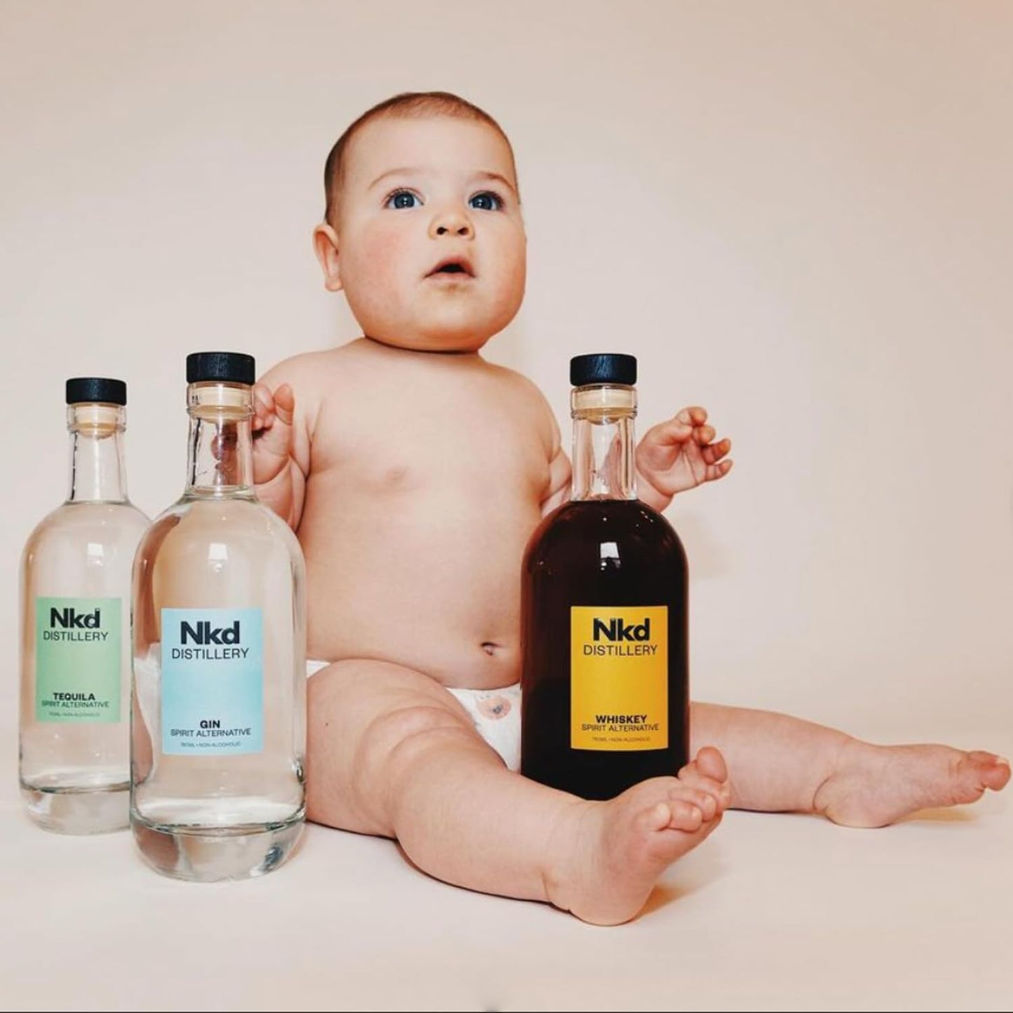 Nkd Distillery Gin Alternative Premium Non-Alcoholic Spirit - Zero Alcohol With Daily Sweet & Sour