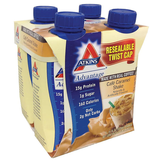 Advantage Shakes, Cafe Caramel 4 x 11 oz