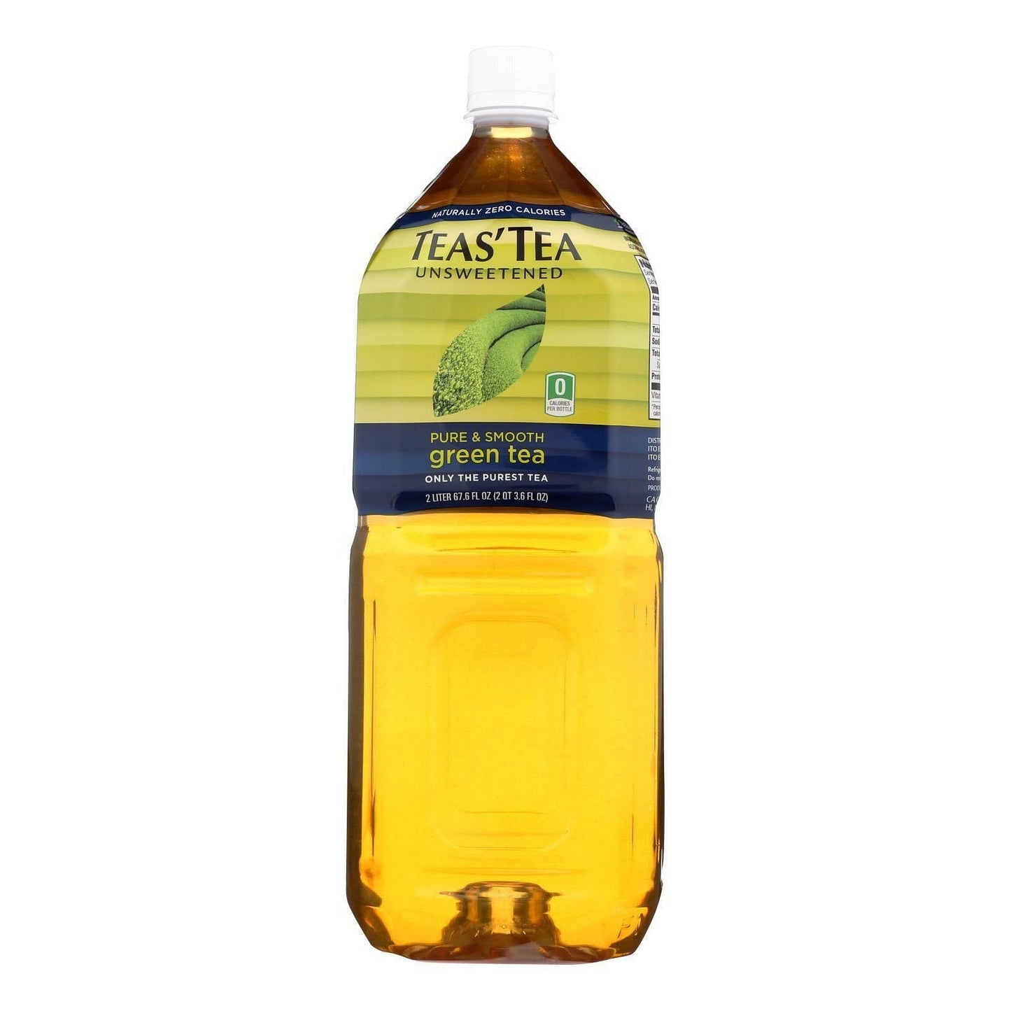 Teas' Tea, Tea Pure Green Organic, 67.6 Fl Oz