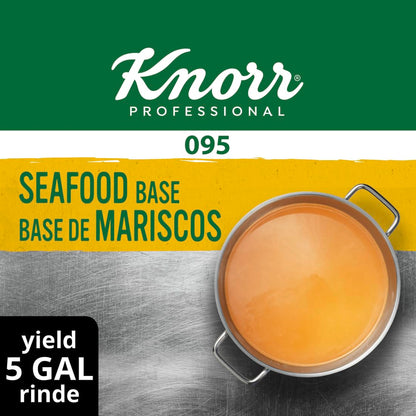 Knorr Professional 095 Seafood Stock Base No added MSG, 0g Trans Fat, 1 lb (Pack of 6)