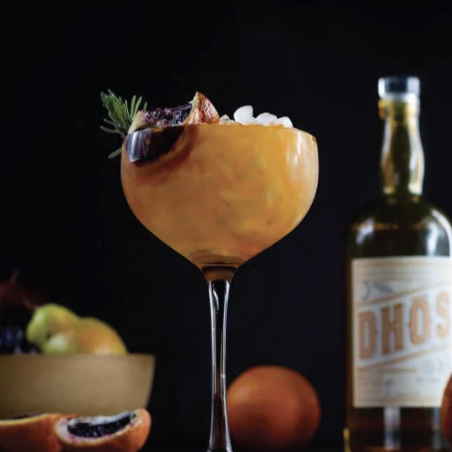 Dhōs Handcrafted Non-Alcoholic Orange 3 Pack w 3 Pack Owen’s Mixers Sparkling Cranberry - Keto-Friendly, Zero Sugar, Zero Calories, Zero Proof - 750 ML - Perfect for Mocktails - Made in USA