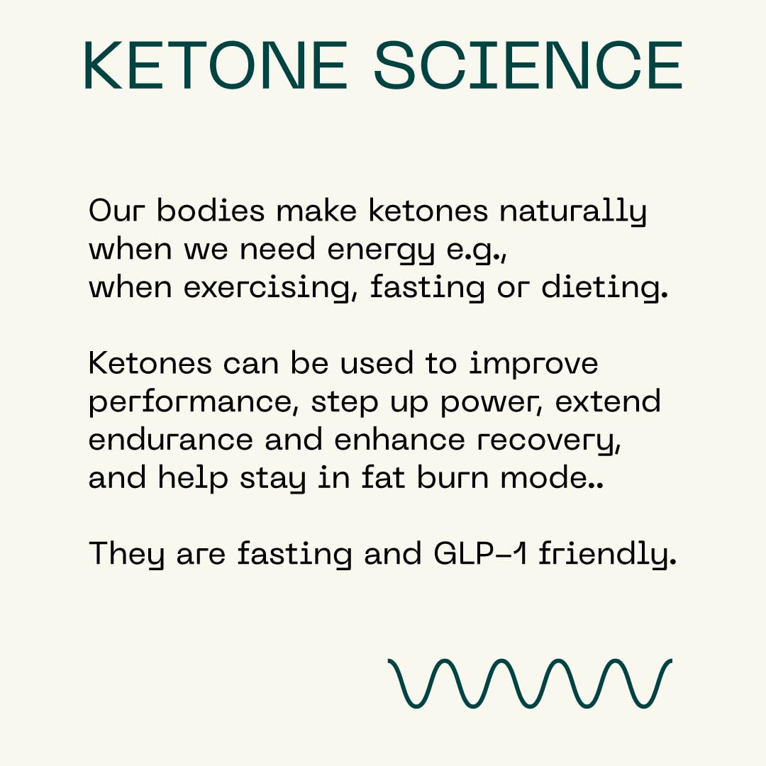 KEY Ketone Drink - Ketones for Energy & Focus, Sugar Free & Low Caffeine from Green Tea with L-Theanine, No Crash or Jitters, All Natural, Lightly Carbonated, Pineapple Passionfruit (Pack of 12)