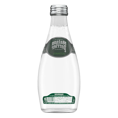 Maison Perrier Ultimate Unflavored Sparkling Water, 4 Pack Glass Bottle 11.15 fl oz