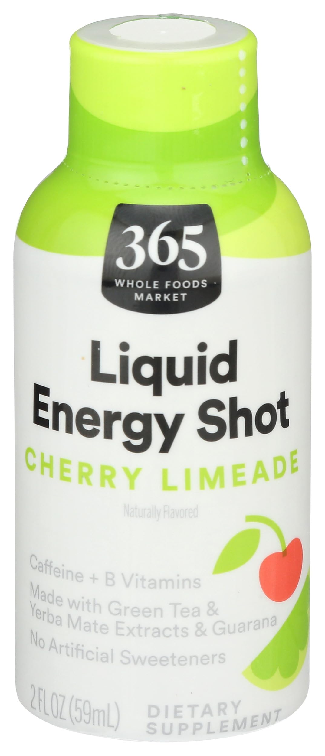 365 by Whole Foods Market Energy Shot, Cherry Limeade, 2 Fl Oz | Single