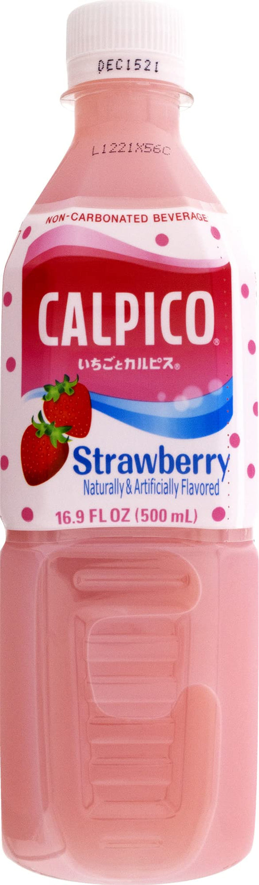 Calpico Strawberry, 16.9 Fl Oz Bottle