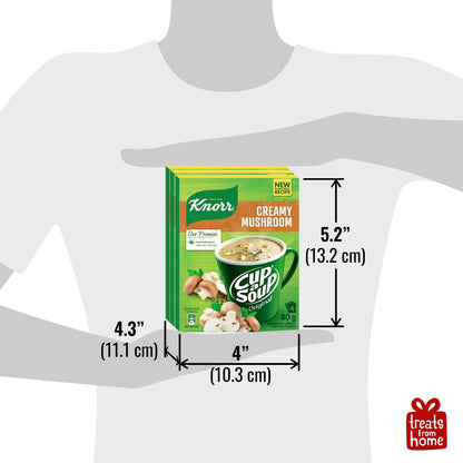 Cup-a-Soup Variety Pack Bundle - Includes Chicken Noodle, Creamy Mushroom, and Creamy Tomato Instant Soups - Quick and Wholesome Meals