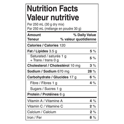 Knorr Professional Soup du Jour Italian Style Wedding with Meatballs Soup Mix No added MSG, 0g Trans Fat per Serving, Just Add Water, 18.2 oz (Pack of 4)