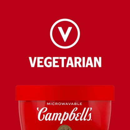 Campbell's Creamy Tomato Soup, 15.4 oz Microwavable Bowl (8 Pack)