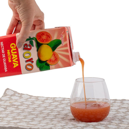 Taoro Guava Nectar - Rich and Fruity Tropical Flavor - 33.8 oz (Pack of 5)