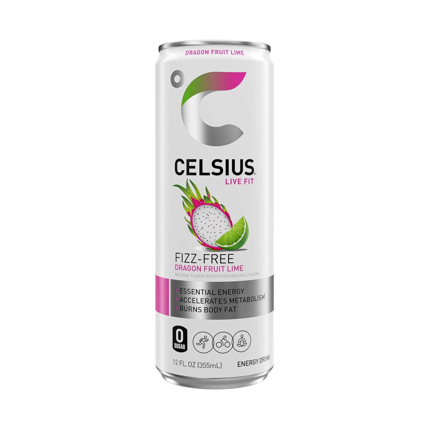 Celsius 12oz SS (National Launch) - Dragonfruit Lime
