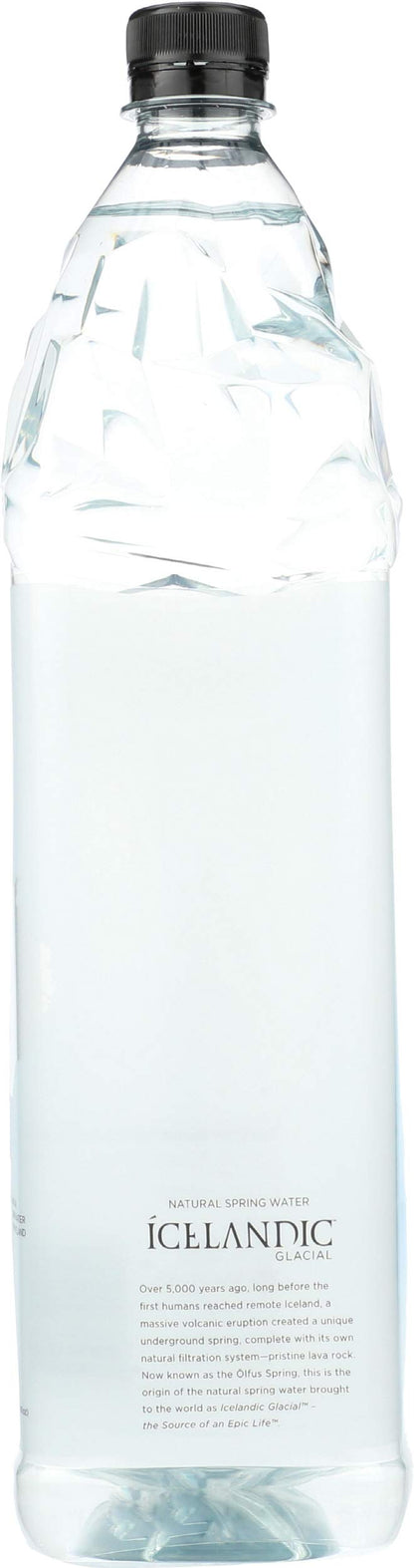 Icelandic Glacial Natural Spring Water Single Bottle, 50.7 Fl Oz
