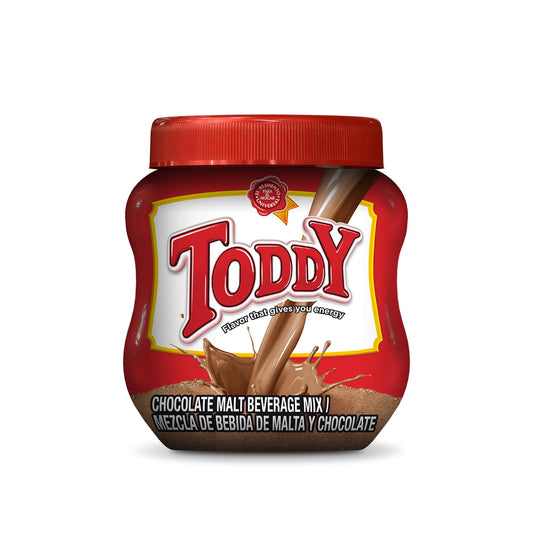 Toddy Chocolate Powder Drink Mix – Breakfast Shake with Vitamins and Proteins for Kids & Adults – Hot & Cold Beverage