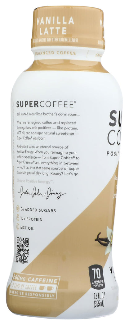 Kitu, Super Coffee Protein MCT Oil Vanilla, 12 Fl Oz