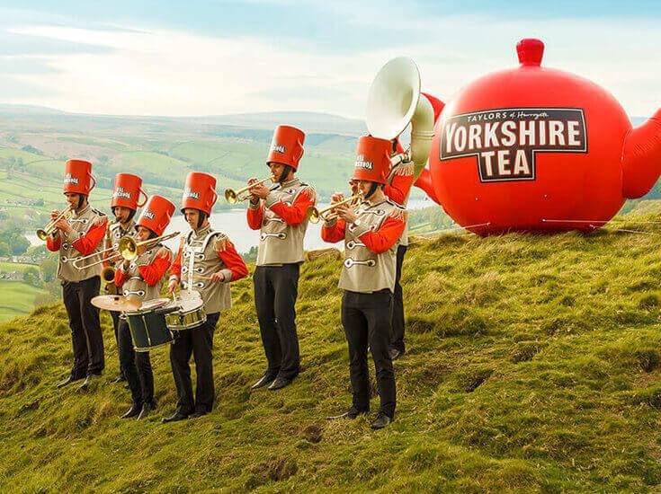 Yorkshire Tea, Red, Black Tea, Pillow Tea Bags, 160 Count (Pack of 1), Refreshing, Satisfying, and Strong, Classic British Breakfast Blend, Caffeinated, Enjoy Hot or Iced, 160 Teabags