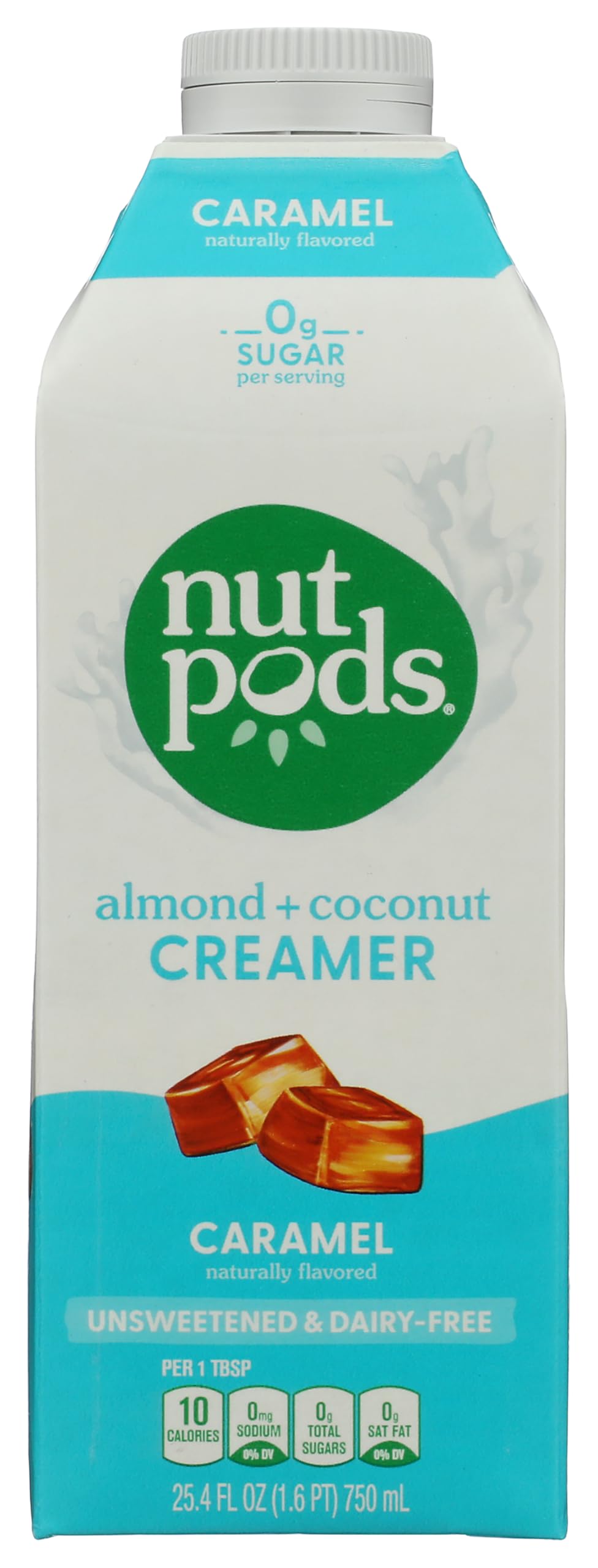 NUTPODS Caramel Almond + Coconut Creamer, 25.4 FZ