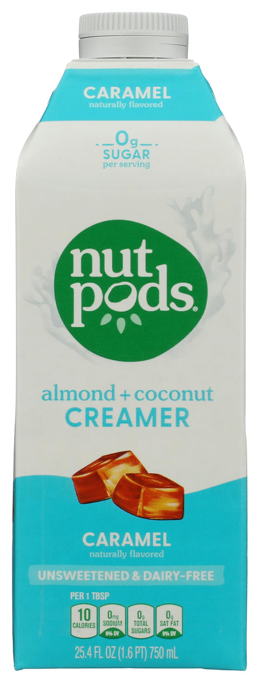 NUTPODS Caramel Almond + Coconut Creamer, 25.4 FZ