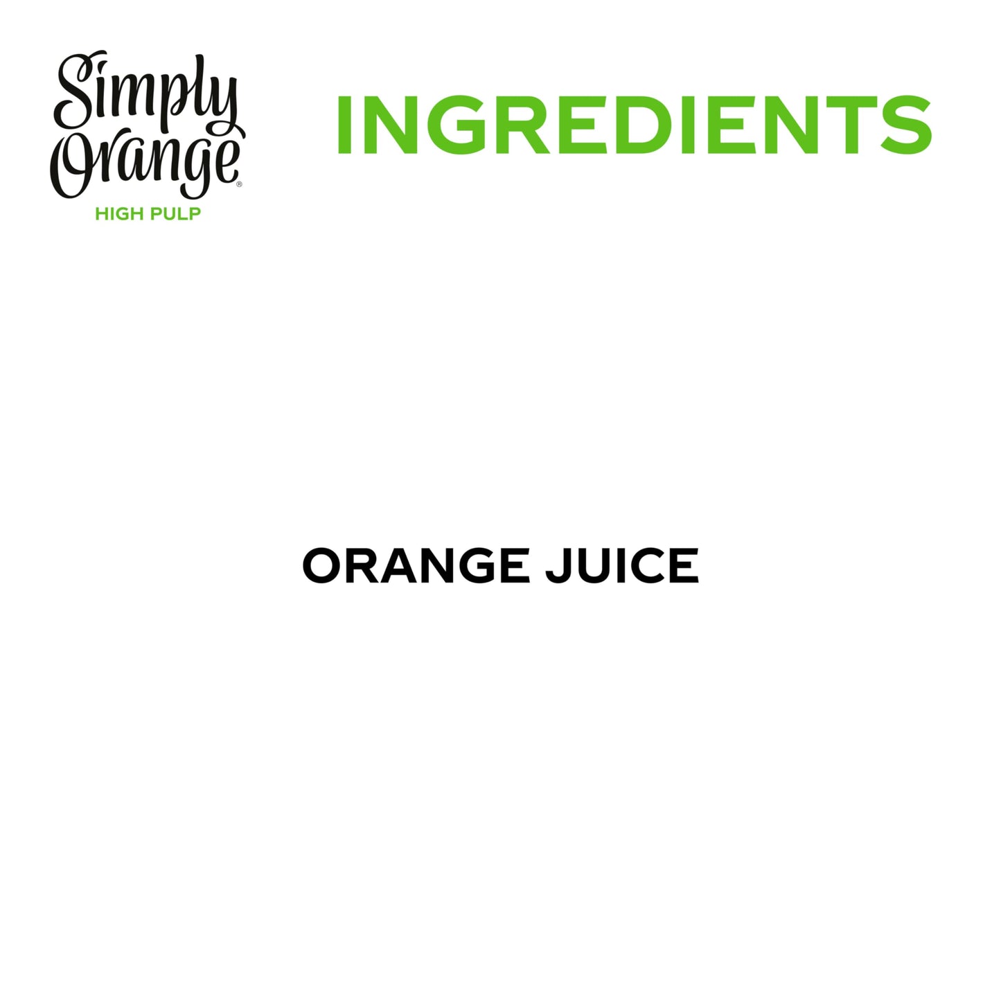 Simply Orange High Pulp Orange Juice Bottle, 46 fl oz