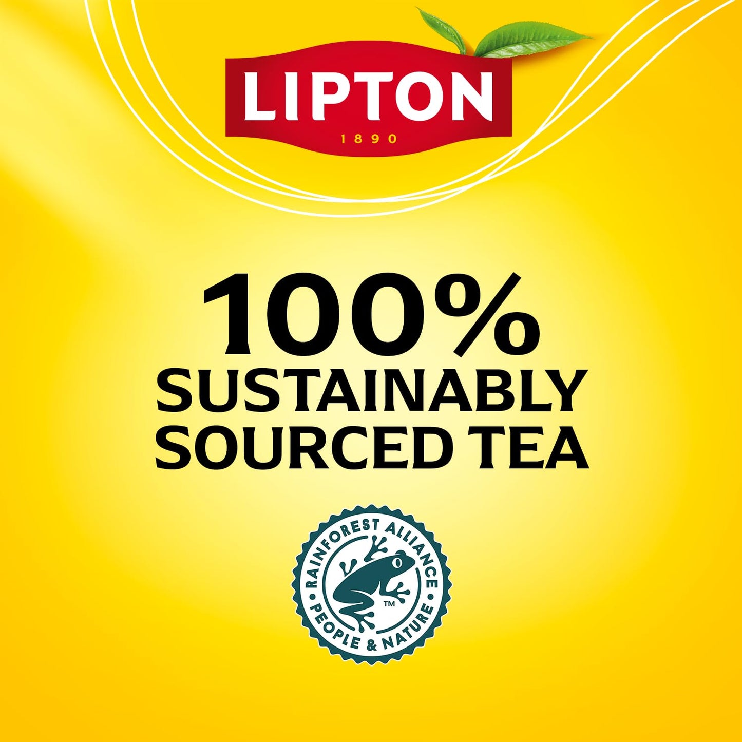 Lipton Decaf Black Tea Bags, Hot or Iced Caffeine Free Tea, 50 Tea Bags