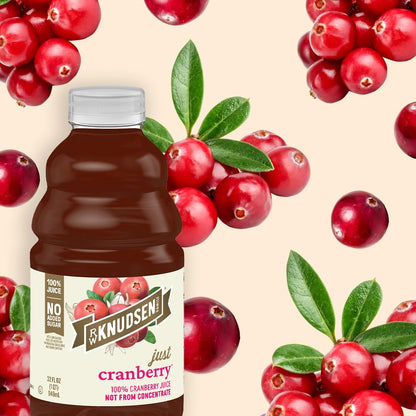 R.W. Knudsen Cranberry Juice Not from Concentrate, 32 fl oz (Pack of 1)