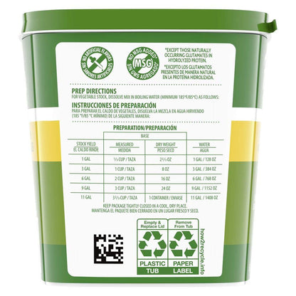 Knorr Professional Select Vegetable Base Bouillon, Vegetarian, Gluten Free, No added MSG, 1.82 Pound (Pack of 6)