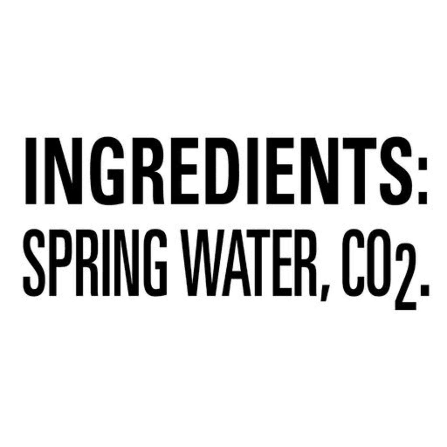 Arrowhead Brand Sparkling Mountain Spring Water, Simply Bubbles, 33.8-Ounce Plastic Bottle (Single Bottle)