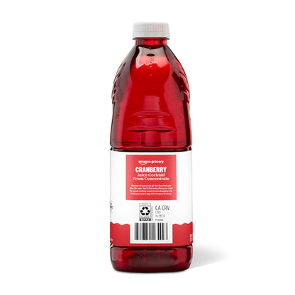 Amazon Grocery, Cranberry Juice Cocktail, 64 Fl Oz