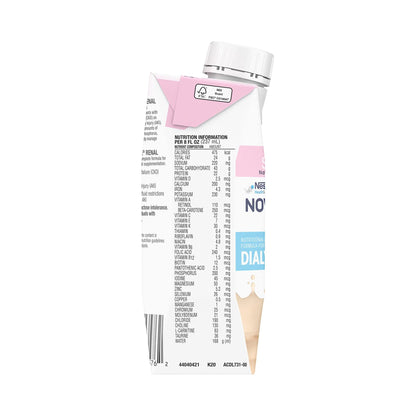 Nestle Novasource Renal Nutritionally Complete Formula Strawberry 8 oz Carton 24 Ct