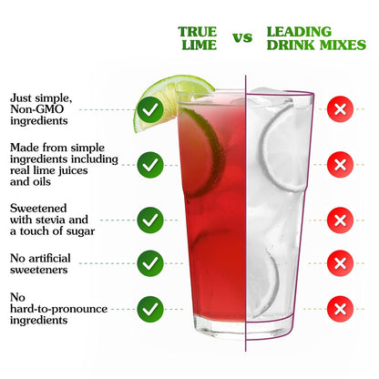 True Citrus Black Cherry Limeade Drink Mix, 1.06 OZ
