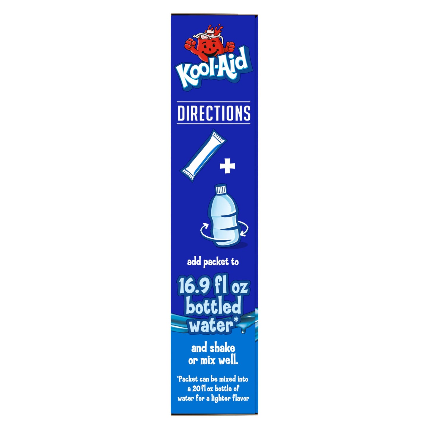 Kool-Aid Hydration Blue Raspberry Lemonade Artificially Flavored Drink Mix, 6 ct On-the-Go-Packets, 1.32 oz Box