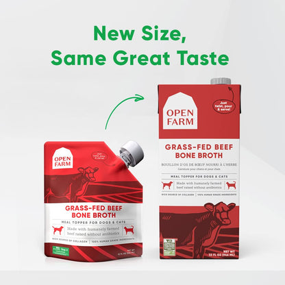 Bone Broth for Cats with Grass-Fed Beef by Open Farm