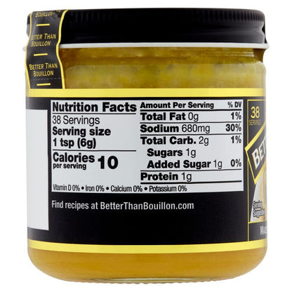 Better Than Bouillon Premium Roasted Chicken Base, Made with Seasoned Roasted Chicken, 38 Servings, Blendable Base for Added Flavor 8.00 Ounce (Pack of 2)