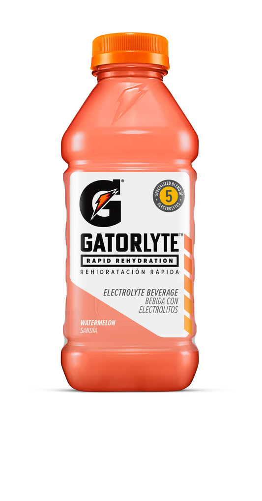 Gatorlyte Rapid Rehydration Electrolyte Beverage, Watermelon, 20oz Bottle