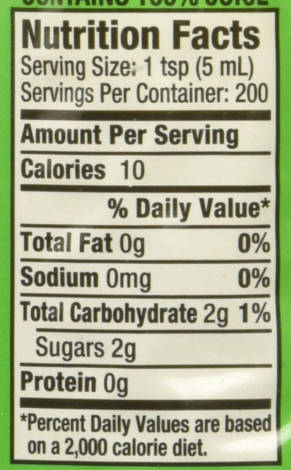 Rose’s Sweetened Lime Juice, 1 Liter (33.8 Fluid Ounces) Plastic Bottle (Pack of 2)