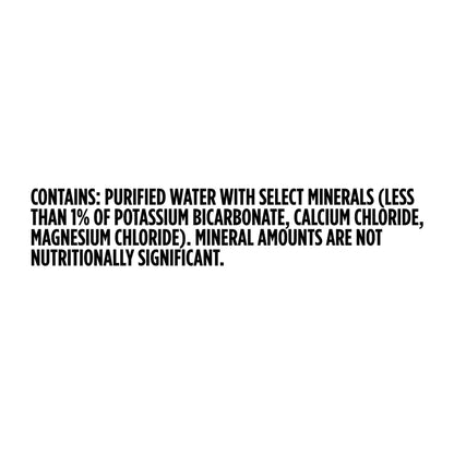 Amazon Grocery, Alkaline Water, 8.5 pH Purified Water with Electrolytes, 33.8 Fl Oz, 1L, Pack of 12
