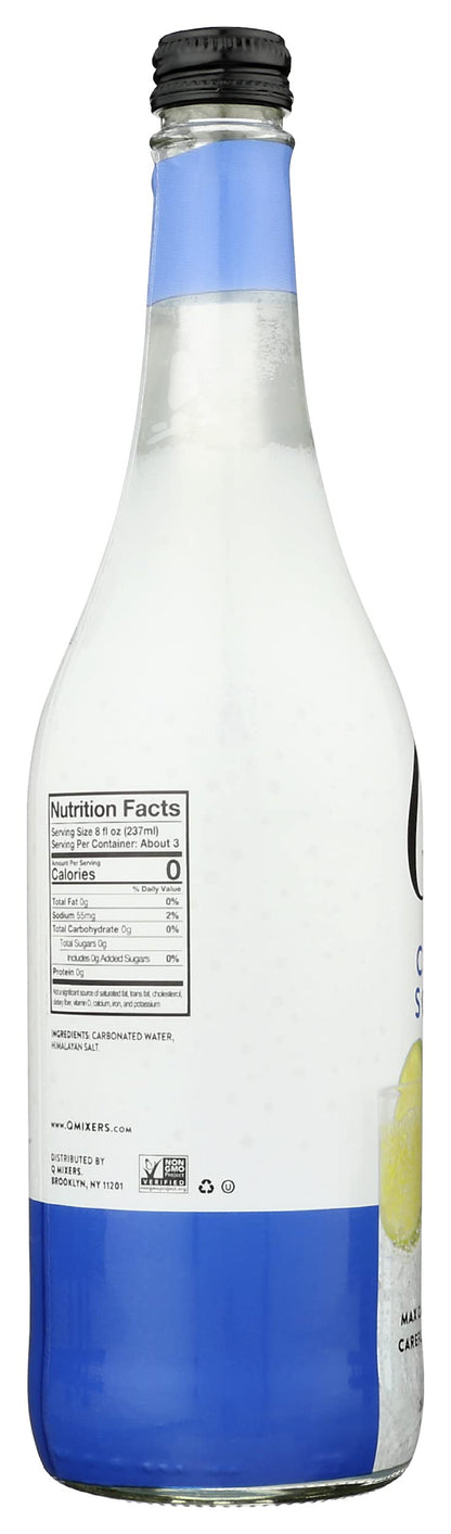 Q Tonic Club Soda, Max Carbonation Carefully Crafted, Crisp & Refreshing, Kosher, Non-GMO, 25.4 Fluid Ounce (Pack of 8)