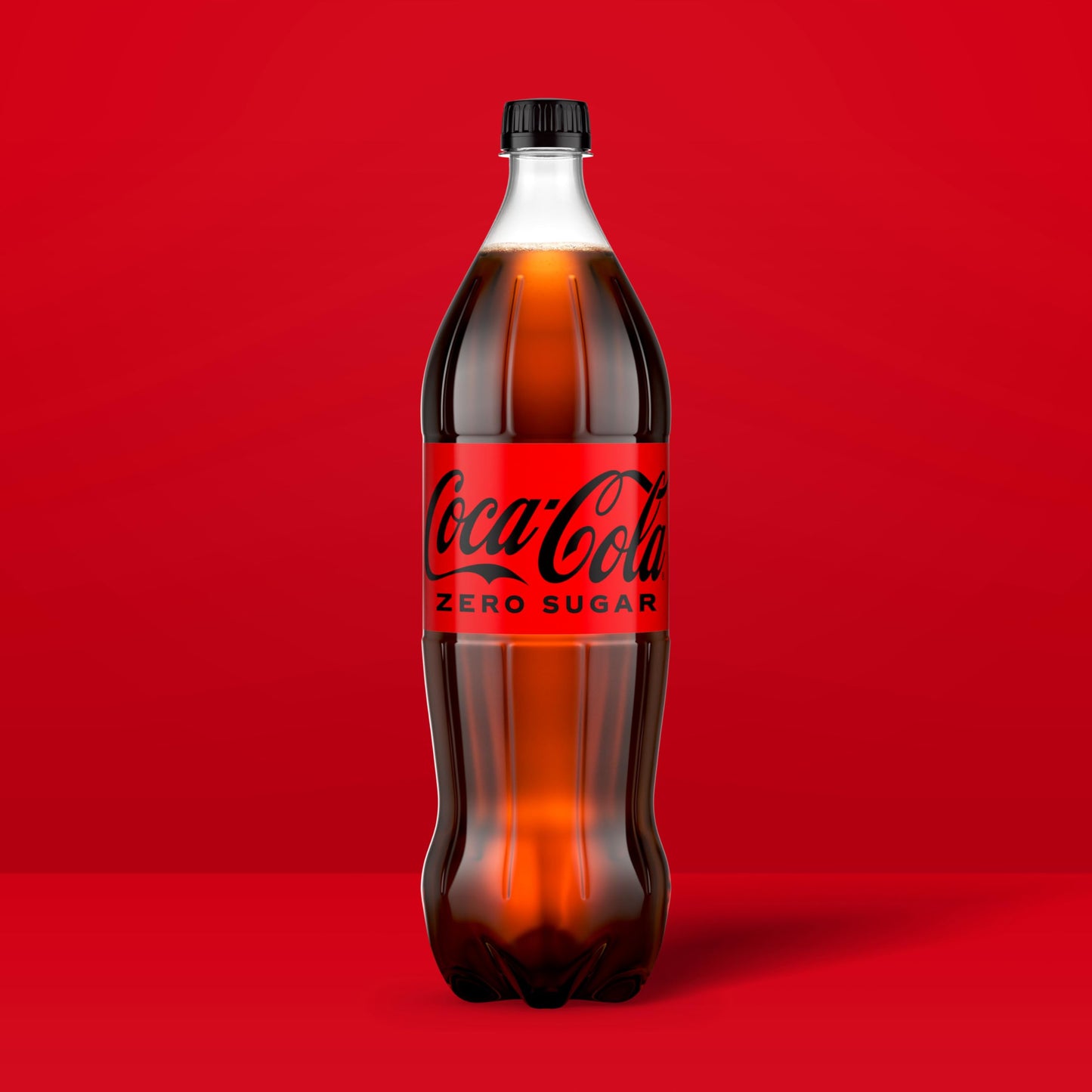 Coke Zero Sugar Diet Soda Soft Drink, 1.25 Liter Bottle