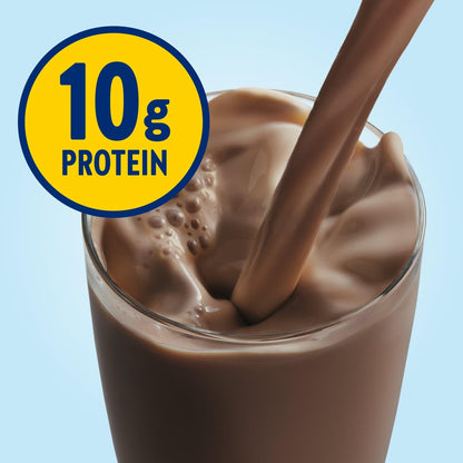 Glucerna Original Diabetes Care Shake, Rich Chocolate, Diabetic Meal Replacement to Support Blood Sugar Management, 10g Protein, 180 Calories, Ready to Drink, 8-fl-oz Bottle, 6 Pack