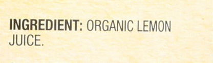 Santa Cruz Organic 100% Pure Lemon Juice, 32 fl oz (Pack of 1)
