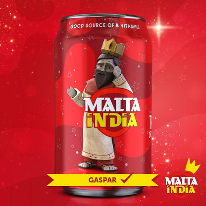 Malta India - Malt Beverage Non Alcoholic Original from Puerto Rico, 8 Ounce (Pack of 6) - Packaging may vary