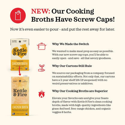 Kettle And Fire Broth Beef Cooking 32 OZ
