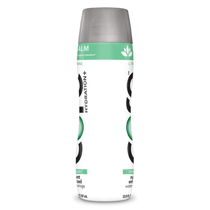 CORE Hydration+ Calm, Cucumber Essence Nutrient Enhanced Water with L-Theanine, 23.9 Fl Oz Bottle (Pack of 12)