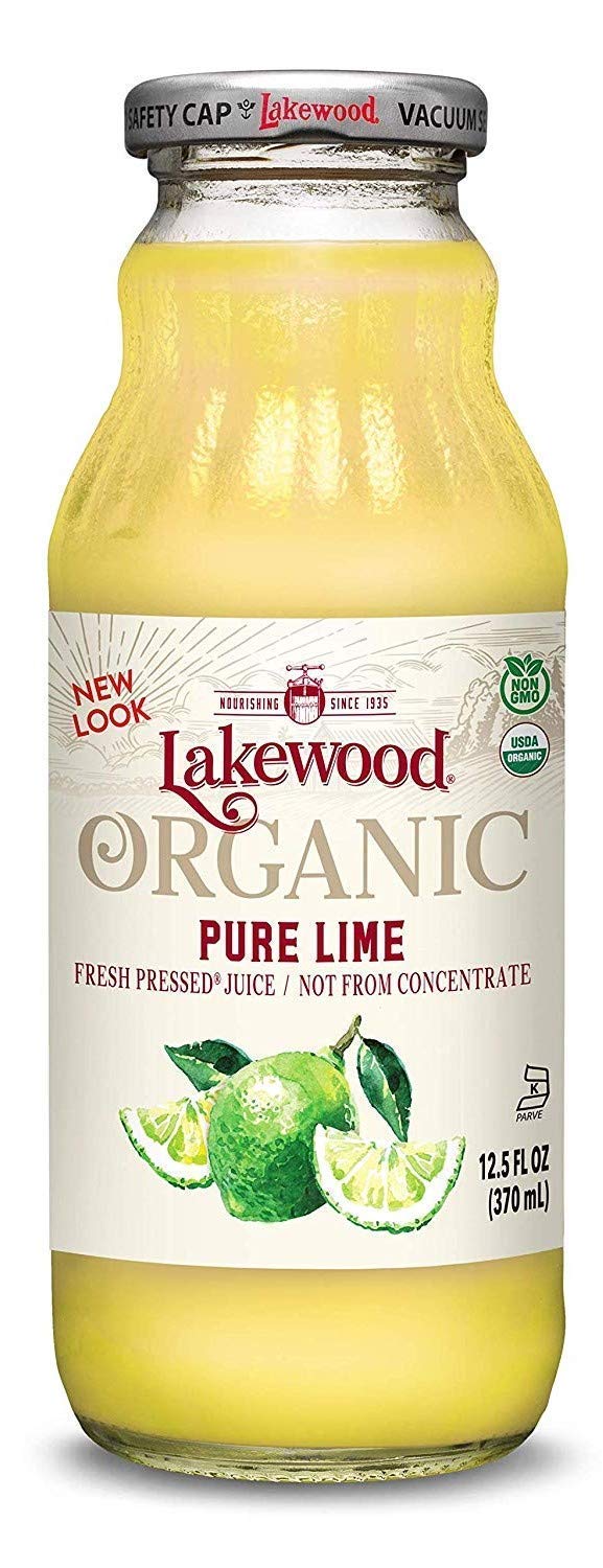 Lakewood Organic Pure Lime Juice, 12.5 ounces