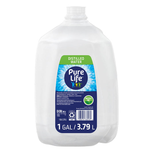 Pure Life, Water Distilled, 128 Fl Oz