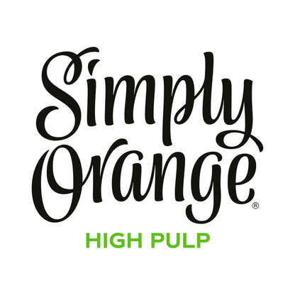 Simply Orange High Pulp Orange Juice Bottle, 46 fl oz